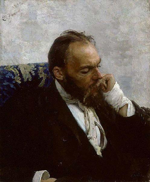 Ilya Repin Portrait of Professor Ivanov 1882 Germany oil painting art